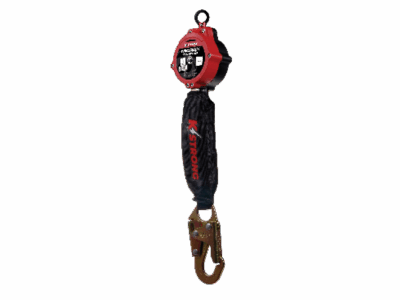 Fall Protection - 6 ft. SRL with Snap Hook  – Harness Connector Included - Self-Retracting Lifeline - UFS350002