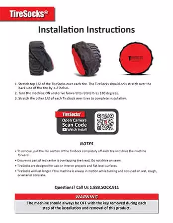 All Products Install Sheets