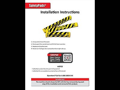 SafetyPads Install Sheet